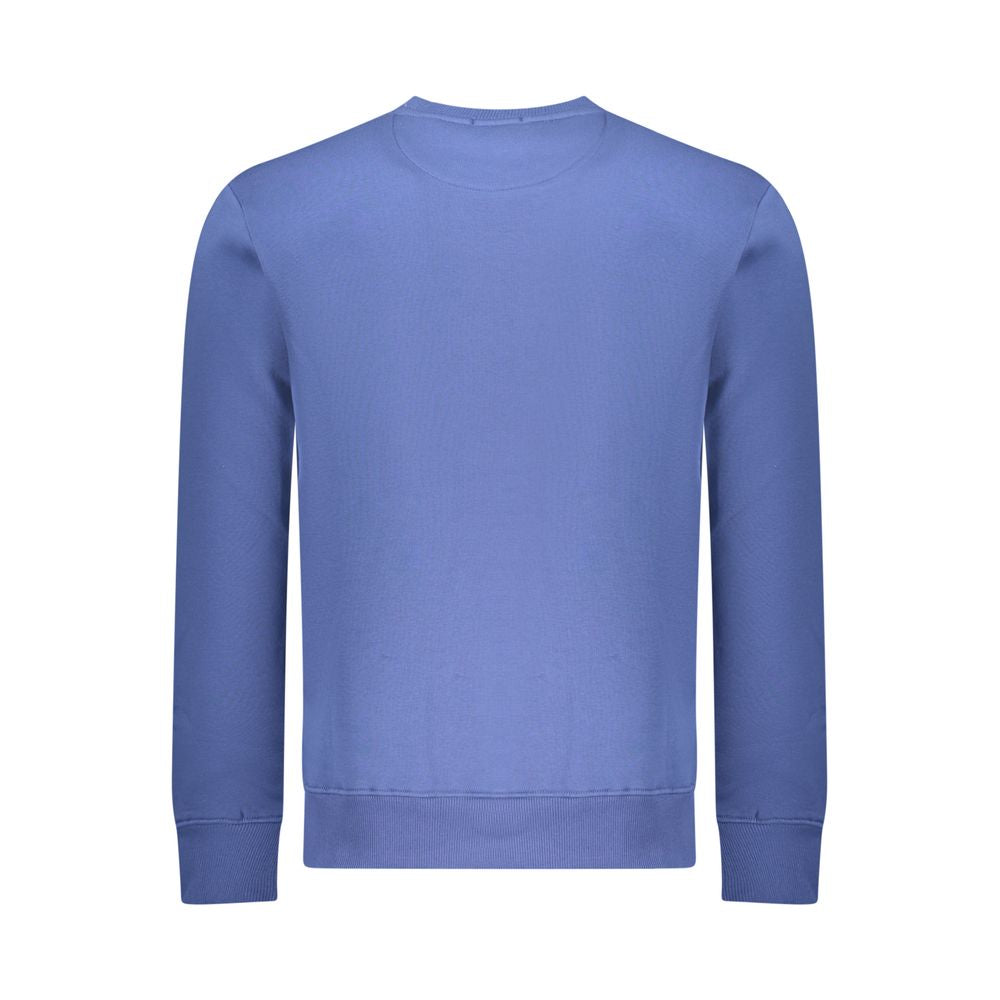 Sweatshirt en Coton Bleu Coveri Moving pour Hommes