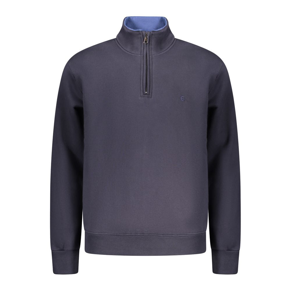 Sweatshirt en Coton Bleu Coveri Moving pour Homme