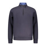 Sweatshirt en Coton Bleu Coveri Moving pour Homme