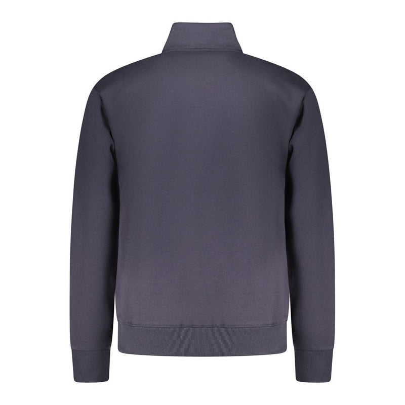 Sweatshirt en Coton Bleu Coveri Moving pour Homme