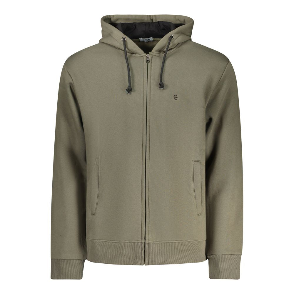 Sweatshirt en Coton pour Homme Coveri Moving - Vert