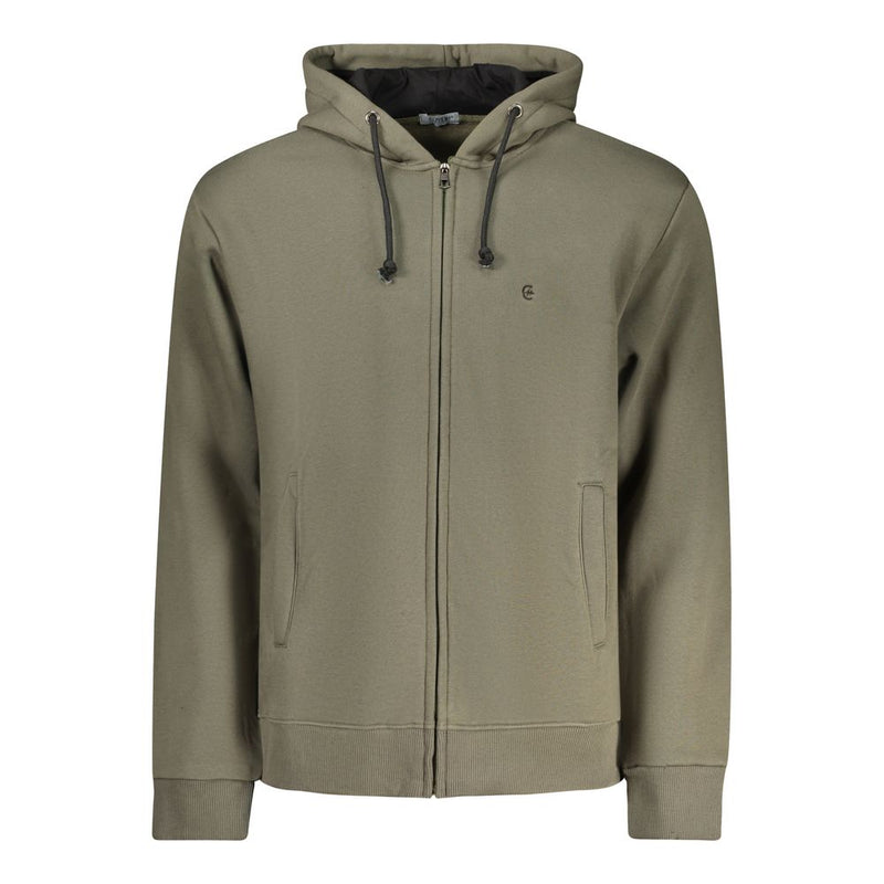 Sweatshirt en Coton pour Homme Coveri Moving - Vert