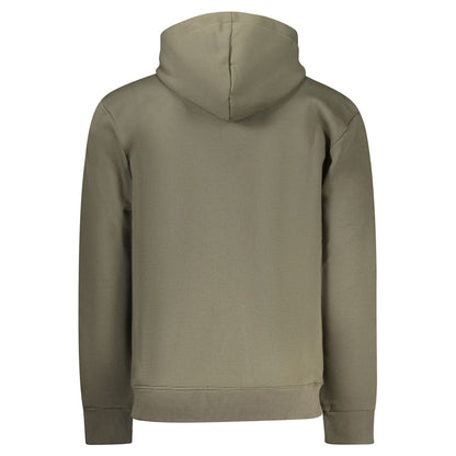 Coveri Moving Verde coton sweat homme