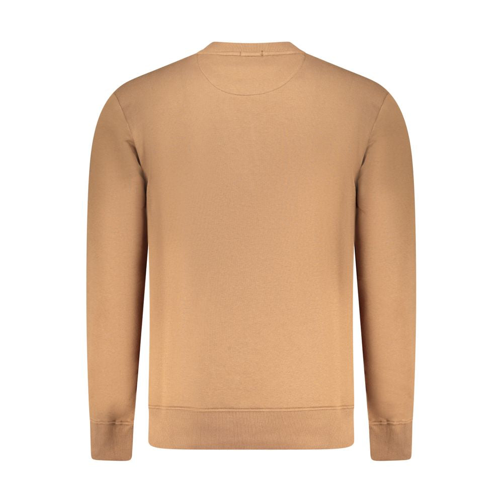 Sweatshirt en Coton Marron Coveri Moving pour Hommes