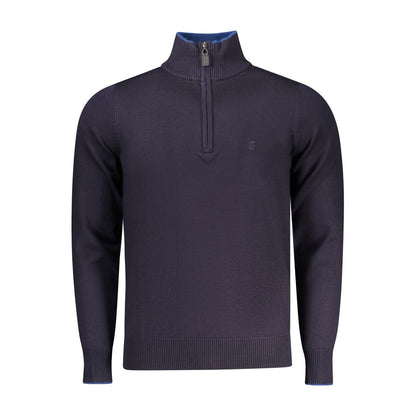 Sweat-shirt Coveri Moving en nylon bleu