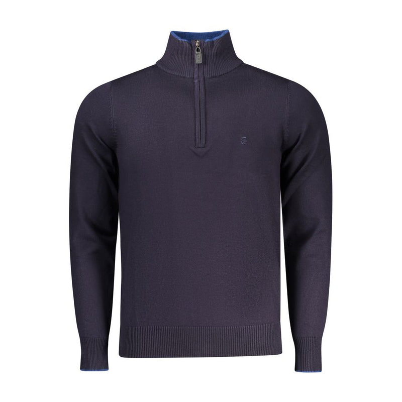Coveri Moving Sweatshirt en Nylon Bleu pour Hommes