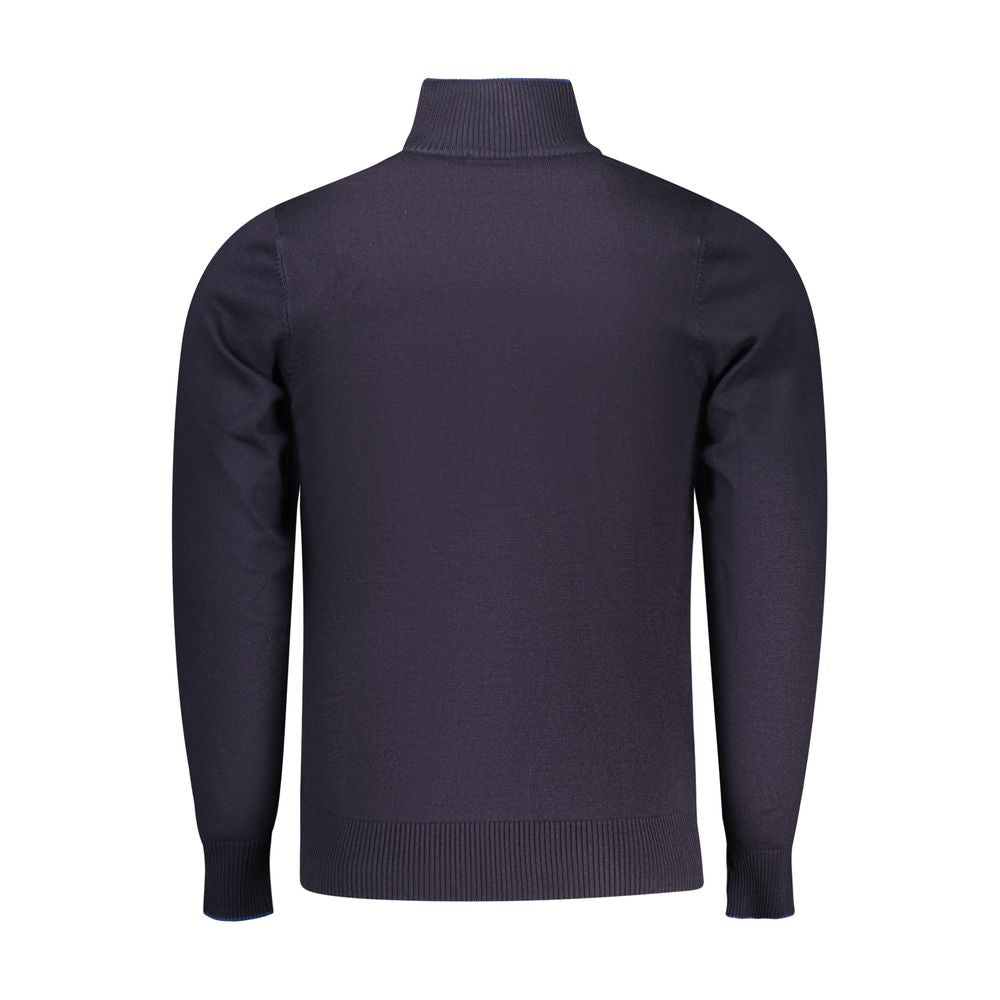 Coveri Moving Sweatshirt en Nylon Bleu pour Hommes