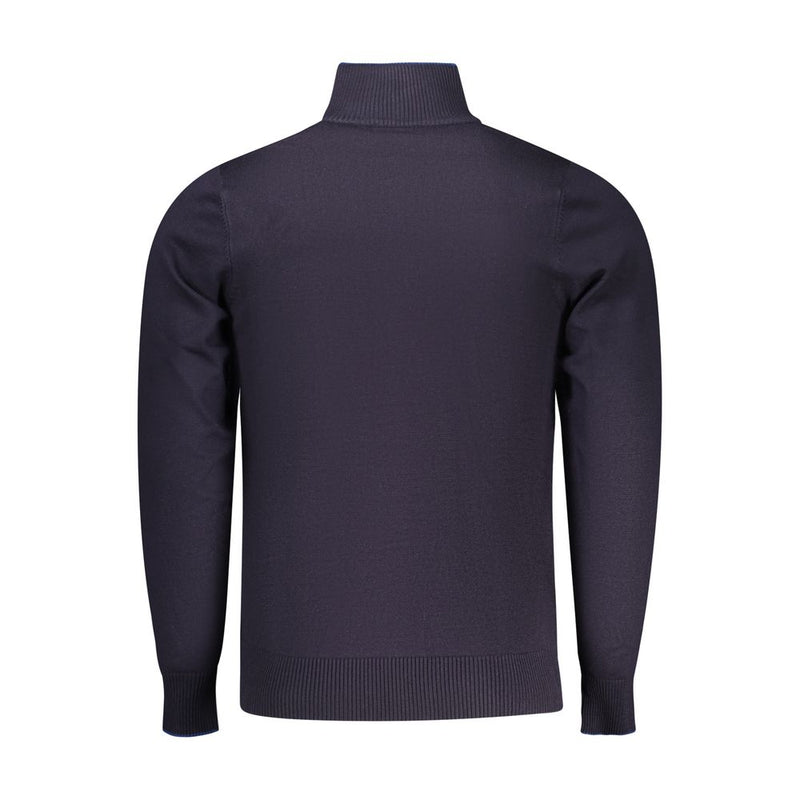 Coveri Moving Sweatshirt en Nylon Bleu pour Hommes