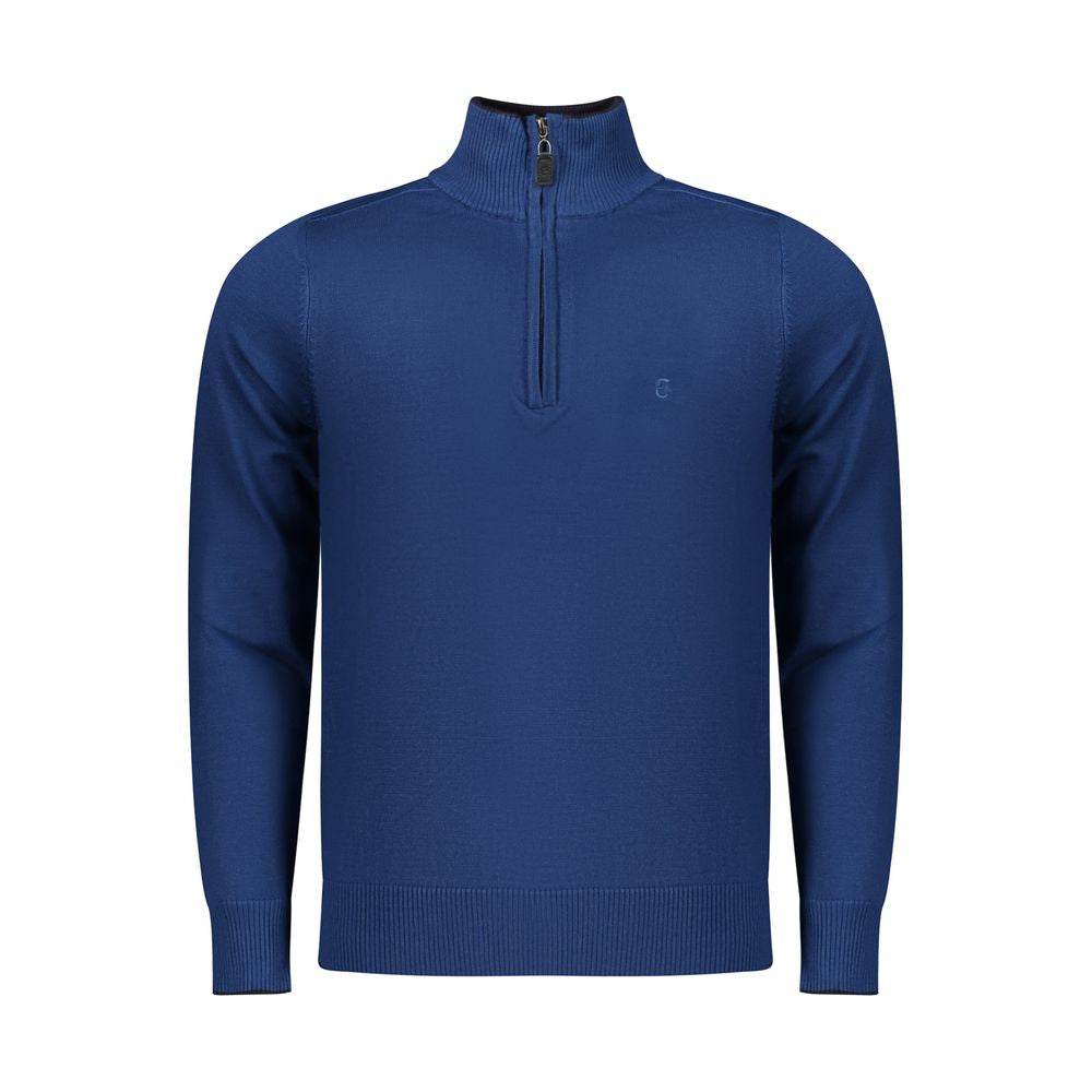 Sweatshirt en Nylon Bleu Coveri Moving pour Hommes