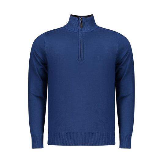 Coveri Moving Blue Nylon Sweatshirt for Men