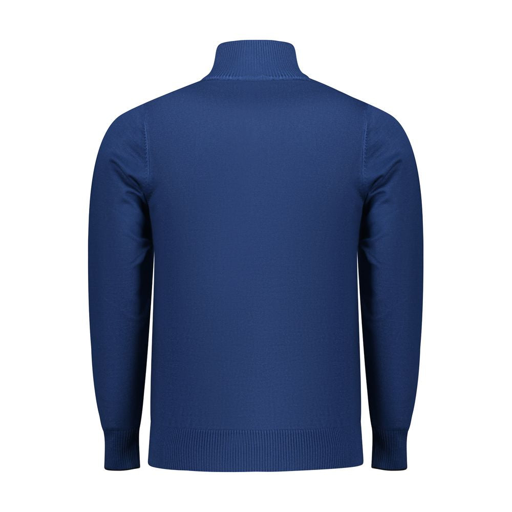 Sweatshirt en Nylon Bleu Coveri Moving pour Hommes
