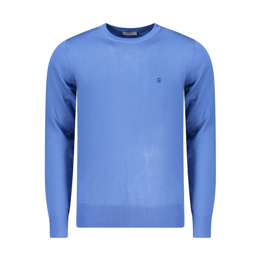Coveri Moving Blue Nylon Sweatshirt for Men
