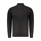 Coveri Moving Black Nylon Turtleneck for Men