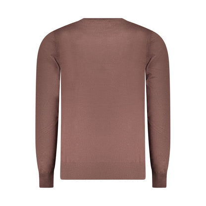 Sweat-shirt Coveri Moving en nylon marron