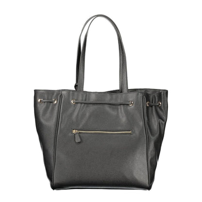 Guess Jeans Black Polyethylene Handbag