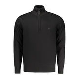 Sweatshirt en Nylon Noir Coveri Moving pour Hommes