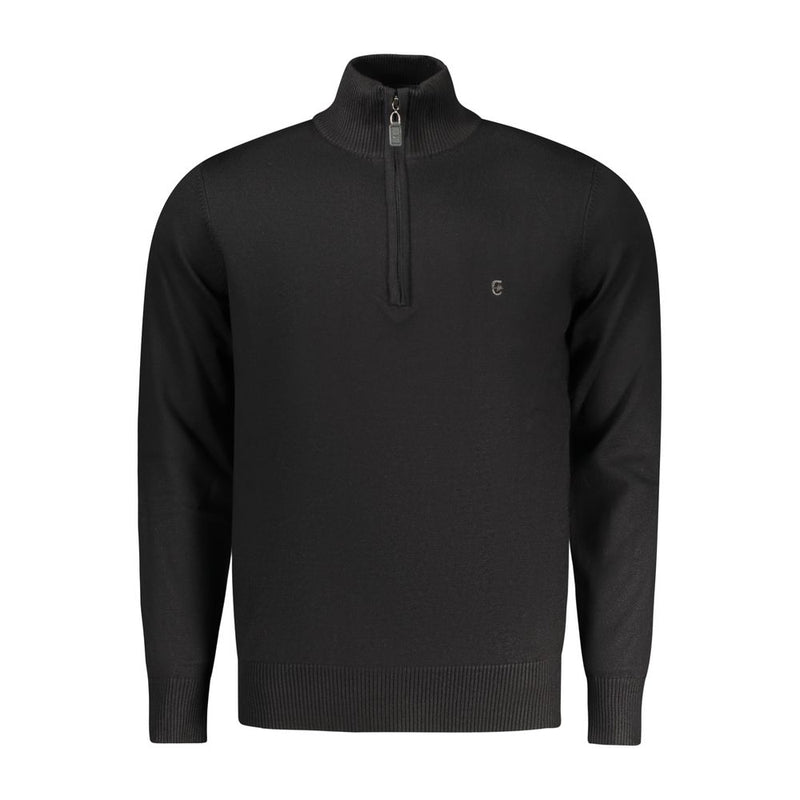 Sweatshirt en Nylon Noir Coveri Moving pour Hommes