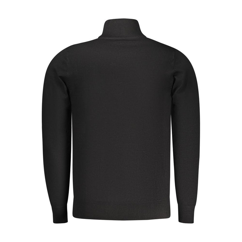 Sweatshirt en Nylon Noir Coveri Moving pour Hommes