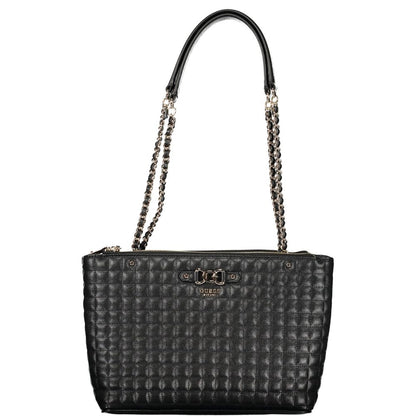 Guess Jeans Black Polyethylene Handbag
