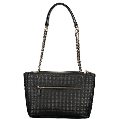 Guess Jeans Black Polyethylene Handbag