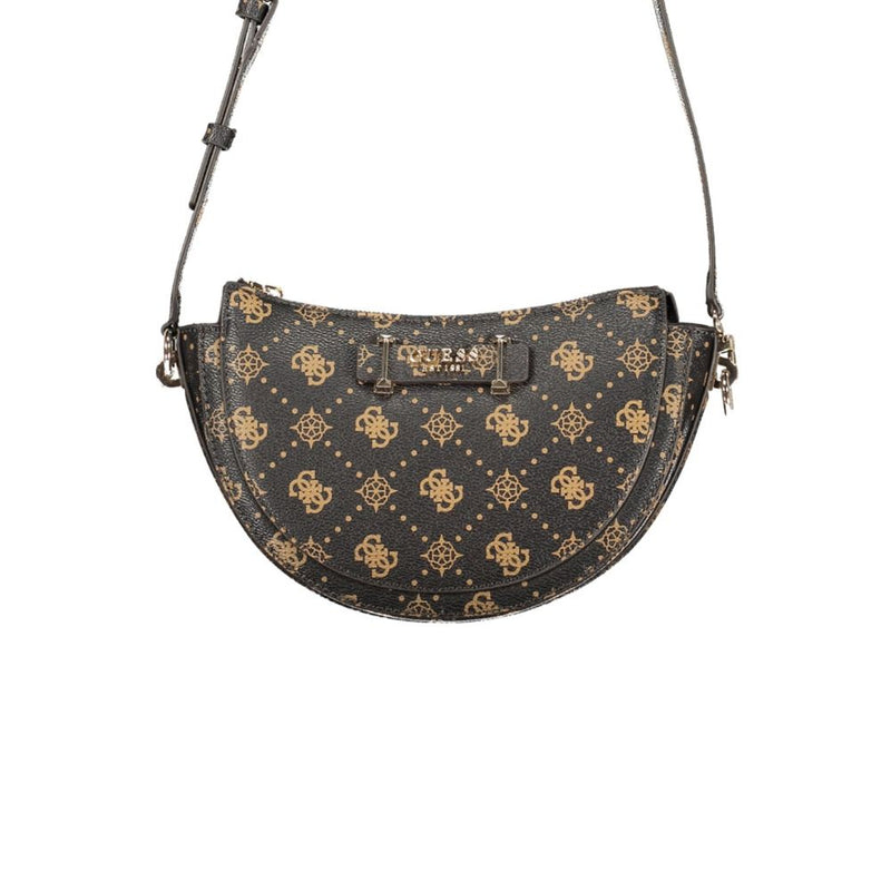Guess Jeans Brown Polyethylene Handbag - Stylish & Durable