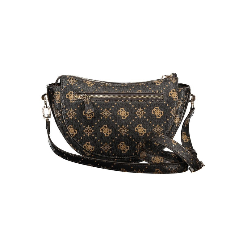 Guess Jeans Brown Polyethylene Handbag - Stylish & Durable