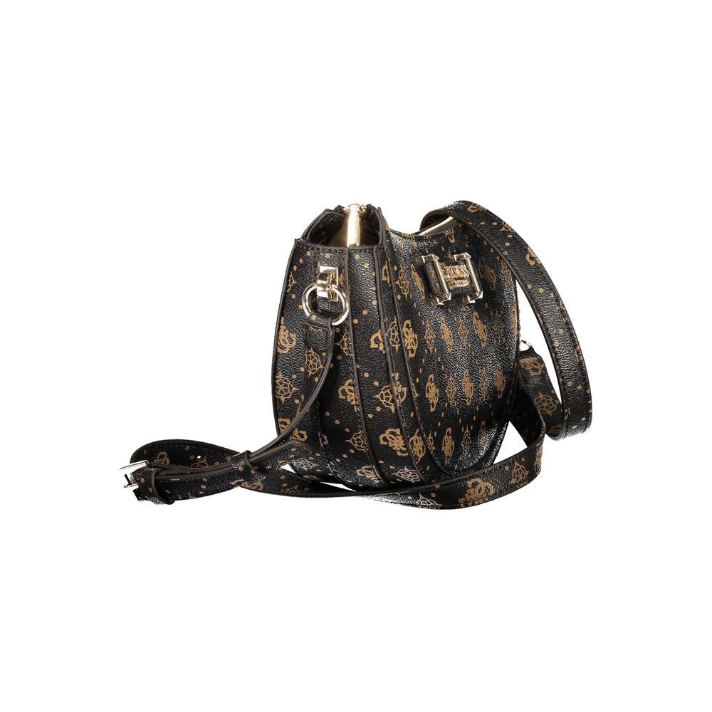 Guess Jeans Brown Polyethylene Handbag - Stylish & Durable