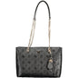 Guess Jeans Black Polyethylene Handbag