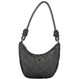 Guess Jeans Black Polyethylene Handbag - Stylish & Versatile