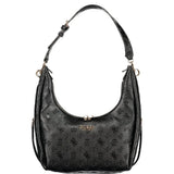 Guess Jeans Black Polyethylene Handbag - Chic & Versatile