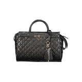 Guess Jeans Black Polyethylene Handbag - Chic & Functional
