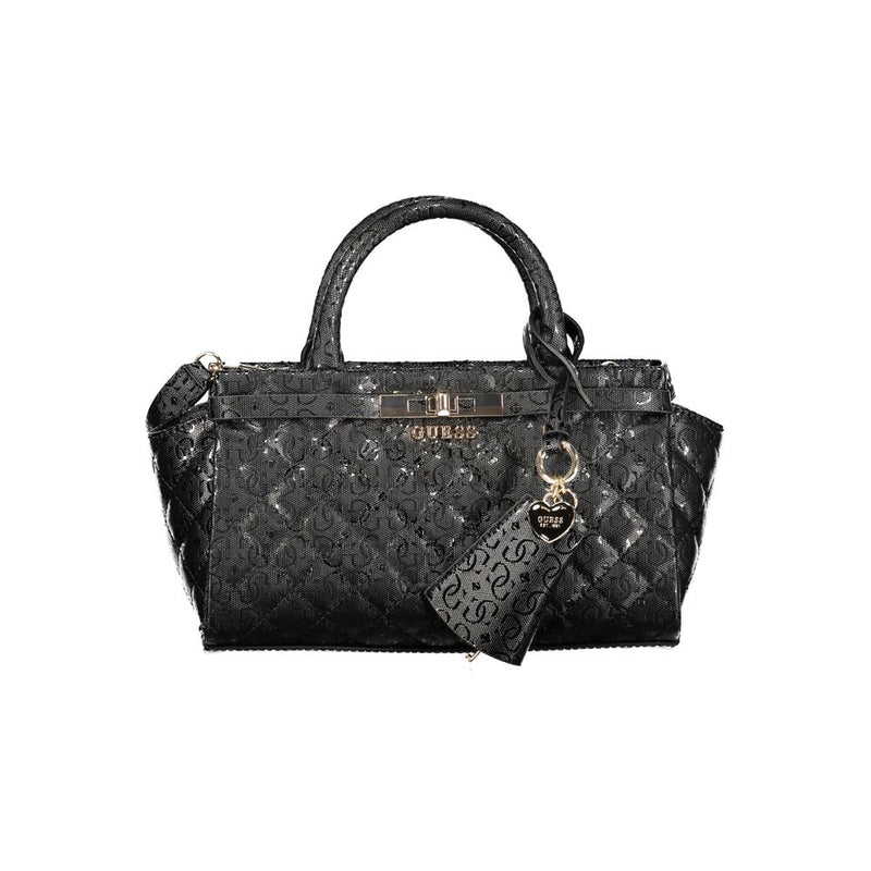 Guess Jeans Idra Black Polyurethane Handbag for Women