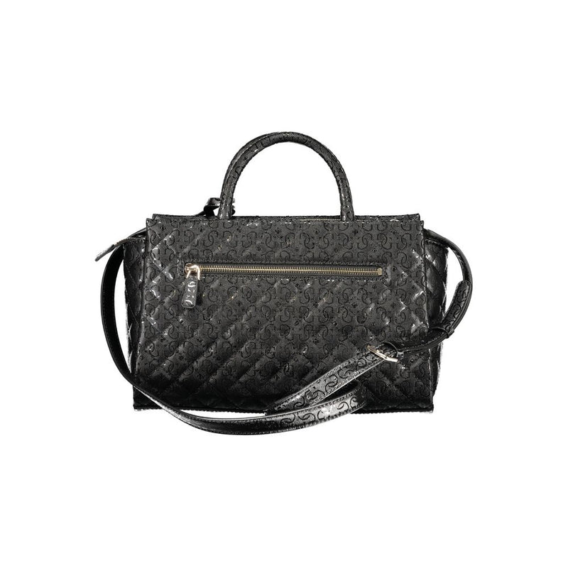Guess Jeans Black Polyethylene Handbag - Chic & Functional