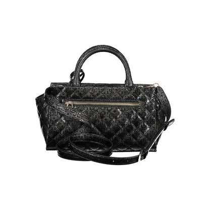Guess Jeans Black Polyethylene Handbag