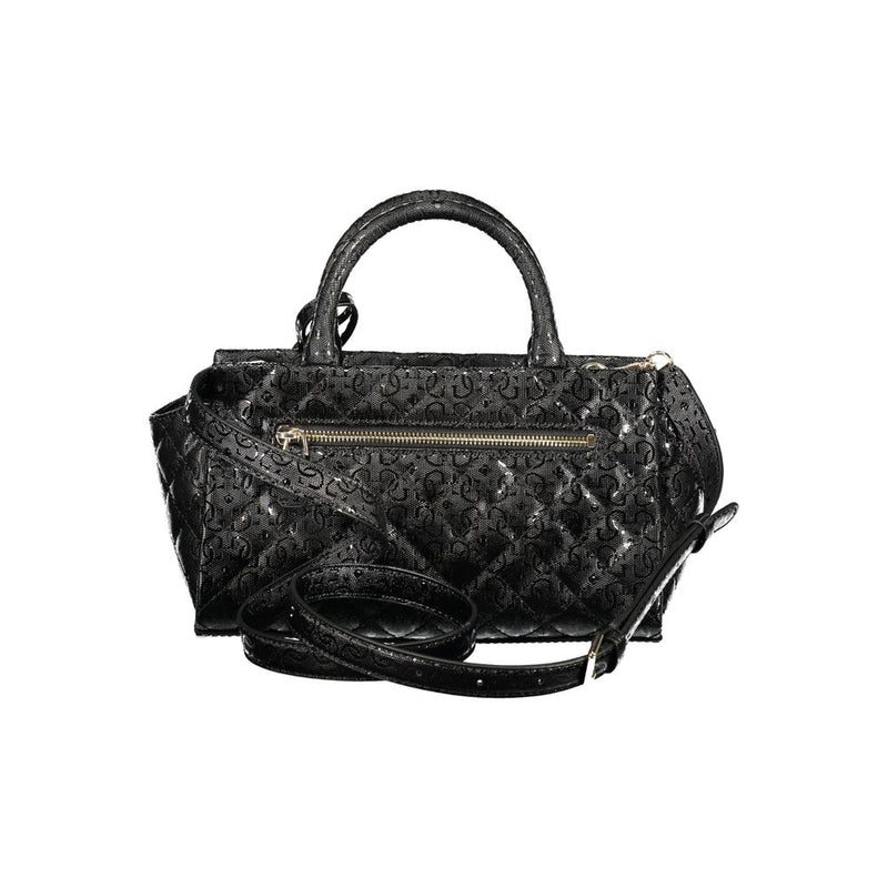 Guess Jeans Idra Black Polyurethane Handbag for Women