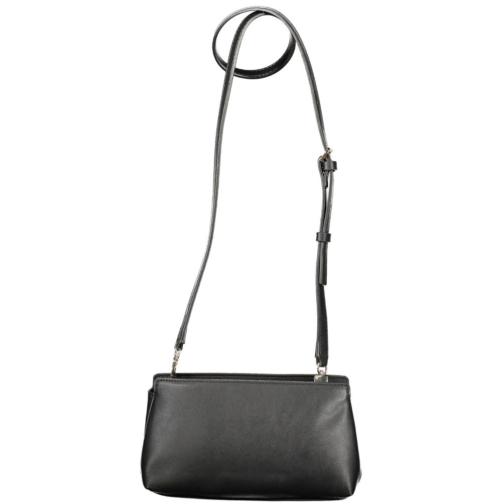 Guess Jeans Black Polyethylene Handbag - Durable & Stylish