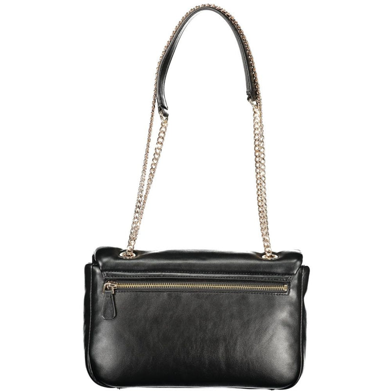Guess Jeans Black Polyethylene Handbag - Stylish & Versatile