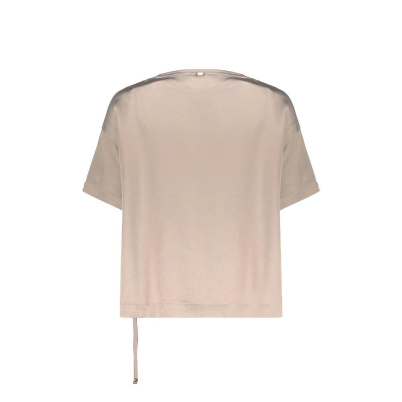 Herno Beige Acetate Blouse for Women - Elegant & Versatile