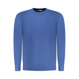 Coveri Moving Blue Viscose Men's Sweater - Stylish & Comfortable