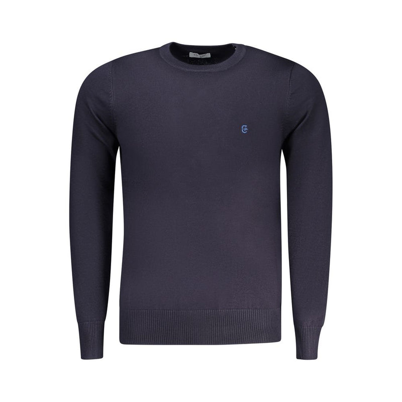 Coveri Moving Blu Viscosa Uomo Maglia - Luxurious Sweater