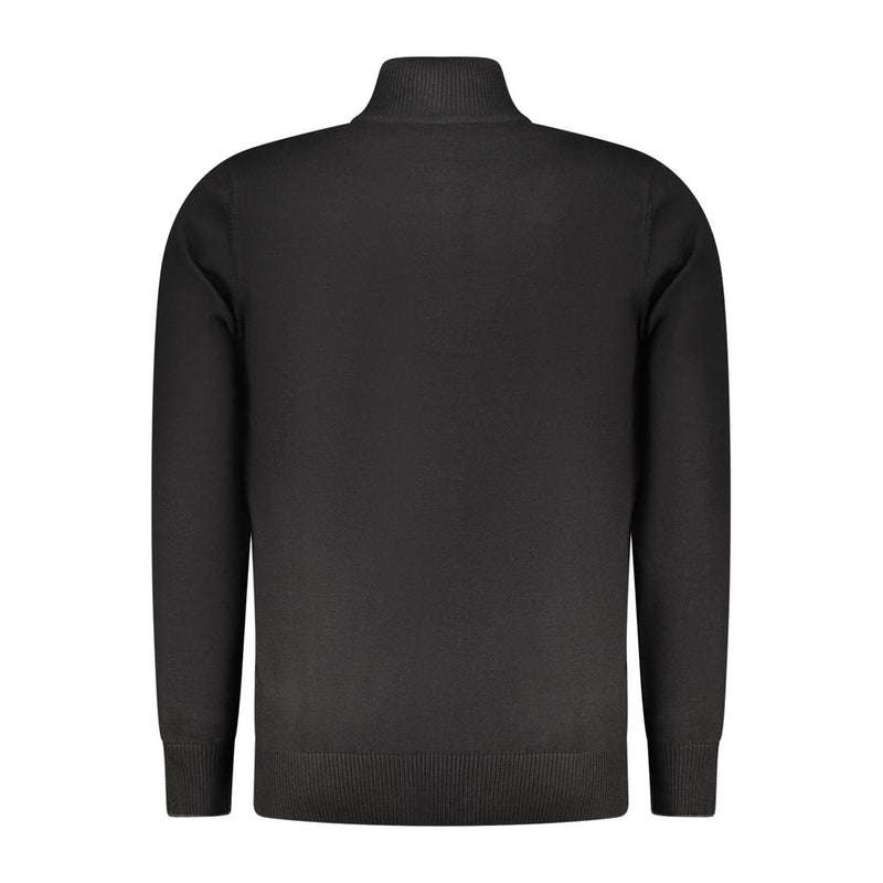 Coveri Moving Black Viscose Men's Sweater - Stylish & Comfortable