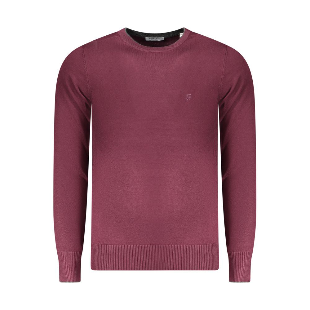 Pull-over pour homme Coveri Moving Rosso en viscose