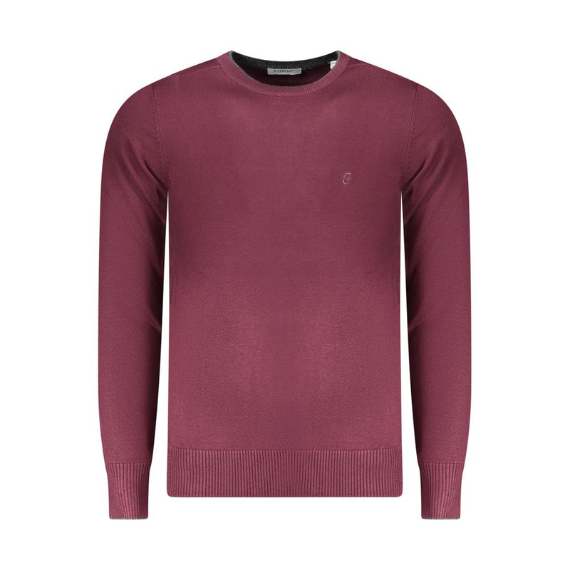 Coveri Moving Rosso Viscosa herensweater