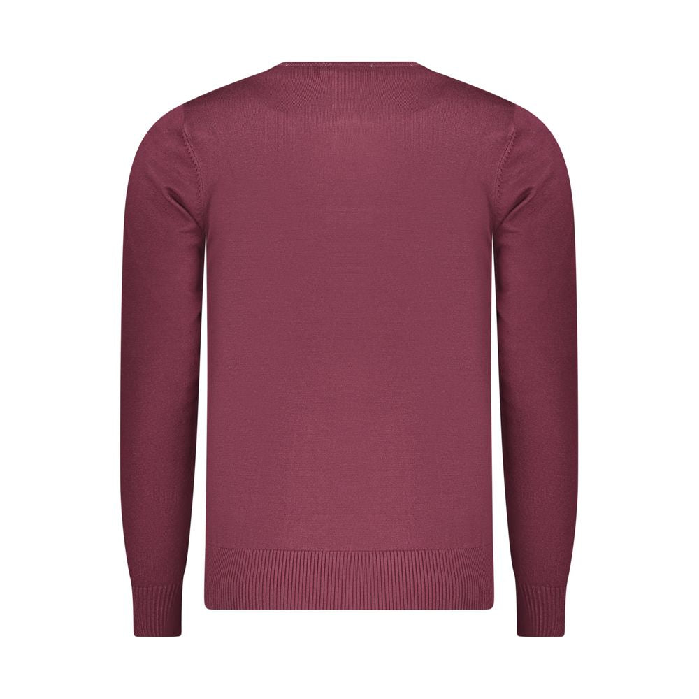 Pull-over pour homme Coveri Moving Rosso en viscose