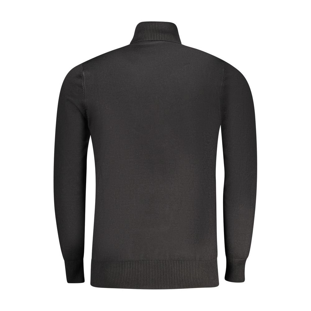 Pull Turtleneck Noir Viscose pour Homme - Coveri Moving