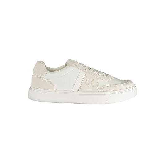 Calvin Klein Bianco Polyester Men's Sneaker