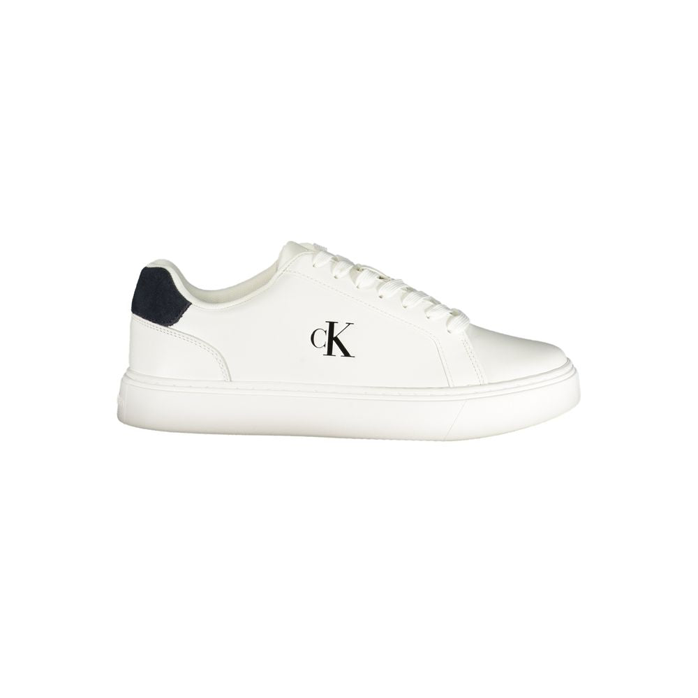 Calvin Klein Bianco Poliuretano Men's Sneakers - Urban Style