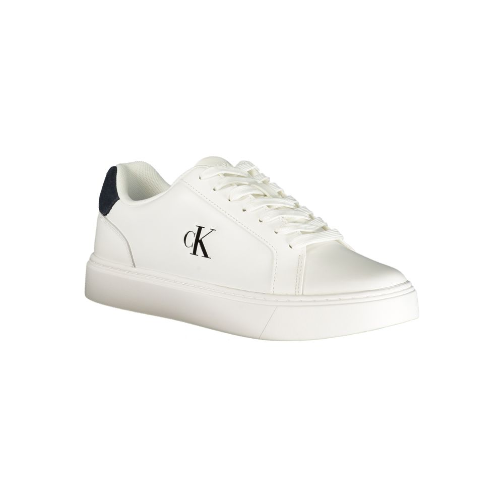 Calvin Klein Bianco Poliuretano Men's Sneakers - Urban Style