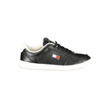 Tommy Hilfiger Black Polyurethane Men Sneaker - Stylish & Comfortable