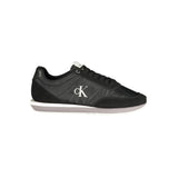 Calvin Klein Black Polyester Men Sneaker - Stylish & Sustainable